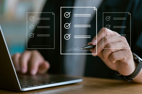 Online business contract Electronic signature, e-signing, digital document management, paperless office, signing business contract concept. Online business contract Electronic signature, e-signing, digital document management, paperless office, signing business contract concept.